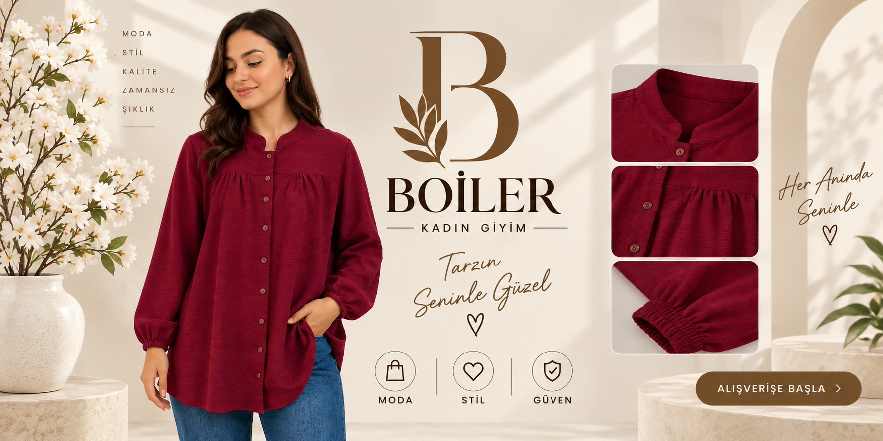 Boiller Kadın Giyim — Tarzın Seninle Güzel